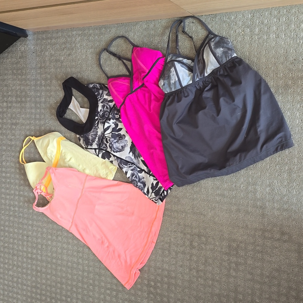 5 lululemon tanks